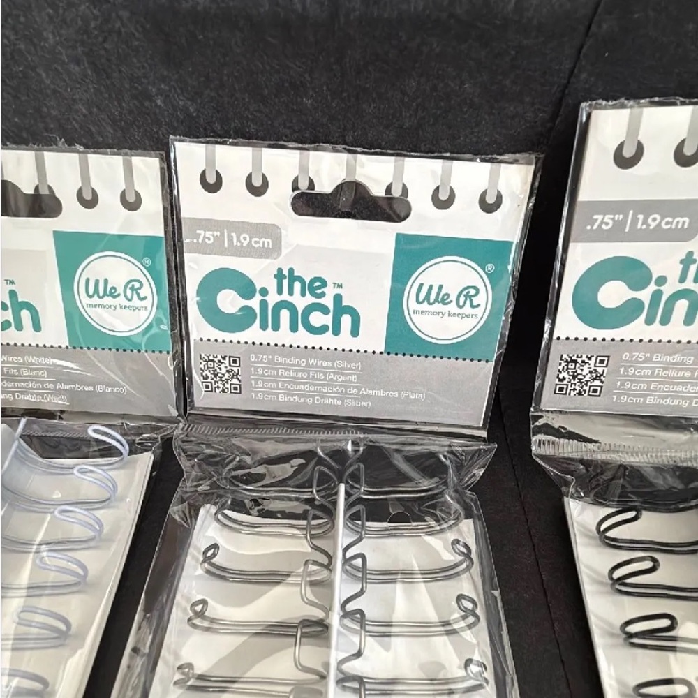 Cinch Wire Binding Rings - Silver - Picture 3 of 6